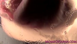 Hina Akiyoshi JAV slut sucking deep and cum inside her mouth 